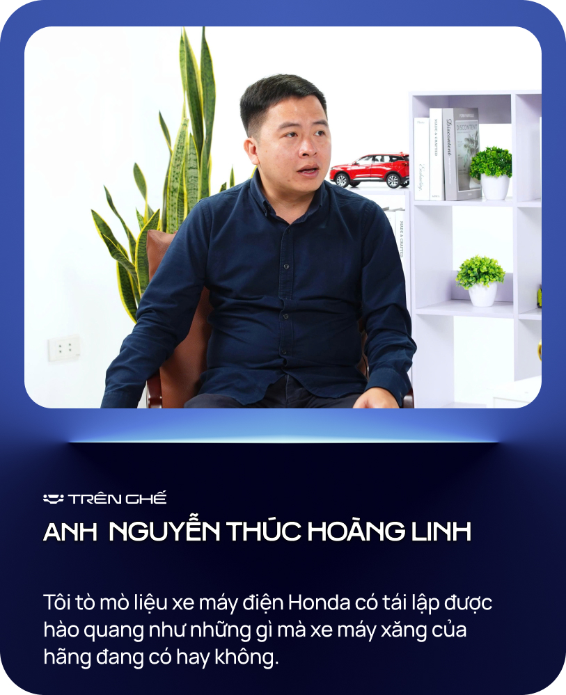 ‘Tôi dùng cả 2 xe máy điện Honda để xem cách Honda tìm hào quang như đang làm được với xe máy xăng’- Ảnh 3. ‘Tôi dùng cả 2 xe máy điện Honda để xem cách Honda tìm hào quang như đang làm được với xe máy xăng’- Ảnh 3.