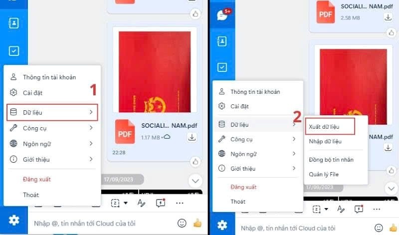 Cách khôi phục tin nhắn đã xóa trên Zalo cực đơn giản, kể cả tin nhắn cũ từ lâu cũng có thể lấy lại được- Ảnh 4. Cách khôi phục tin nhắn đã xóa trên Zalo cực đơn giản, kể cả tin nhắn cũ từ lâu cũng có thể lấy lại được- Ảnh 4.