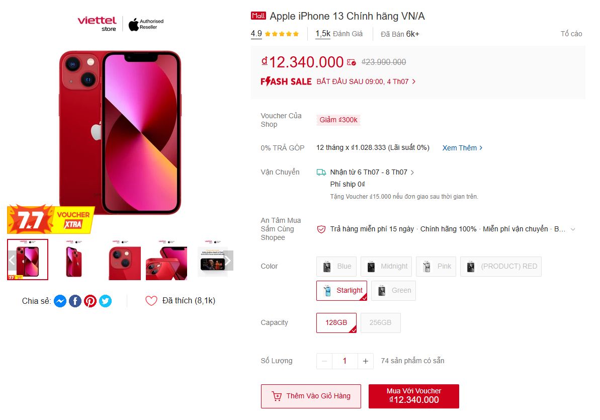 Nhiều mẫu iPhone đang giảm giá "sập sàn", có mẫu chỉ còn nửa giá- Ảnh 3. Nhiều mẫu iPhone đang giảm giá "sập sàn", có mẫu chỉ còn nửa giá- Ảnh 3.
