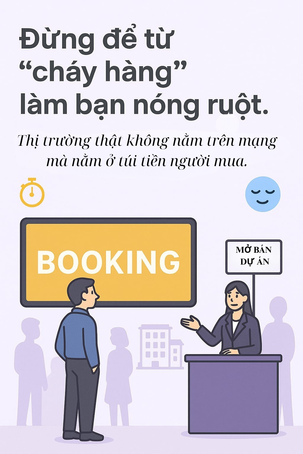 Mua nhà thời booking: Dự án thông báo Mua nhà thời booking: Dự án thông báo