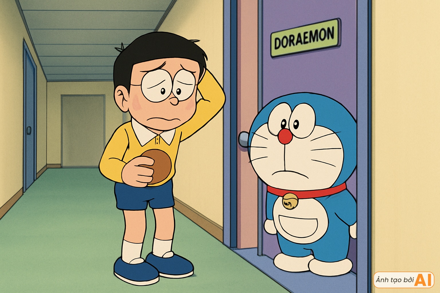 Một hiểu lầm nhỏ với Doraemon làm lộ rõ EQ thật của nhóm bạn: Nobita "danh bất hư truyền", Suneo gây bất ngờ- Ảnh 2. Một hiểu lầm nhỏ với Doraemon làm lộ rõ EQ thật của nhóm bạn: Nobita "danh bất hư truyền", Suneo gây bất ngờ- Ảnh 2.