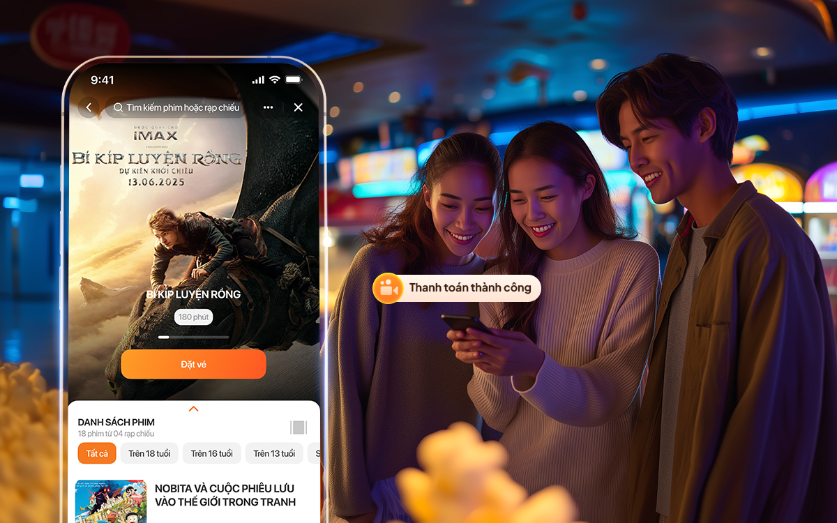 VIB hợp tác cùng VNPAY mở rộng loạt tiện ích trên MyVIB, tung ưu đãi vé xem phim hè 2025- Ảnh 3. VIB hợp tác cùng VNPAY mở rộng loạt tiện ích trên MyVIB, tung ưu đãi vé xem phim hè 2025- Ảnh 3.