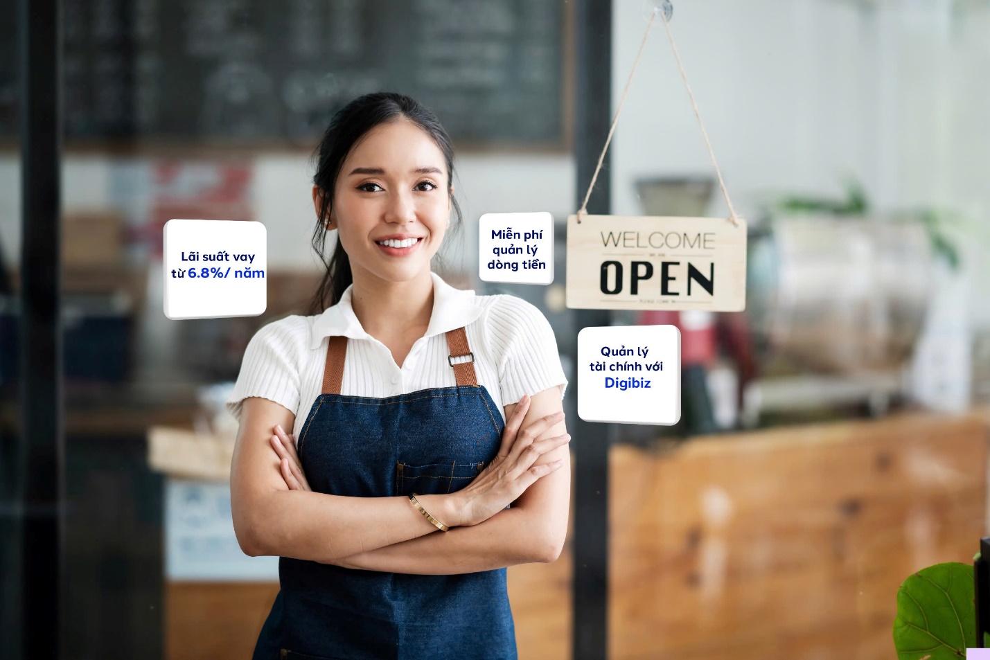 Tiệm nhỏ “lột xác” thành doanh nghiệp: Ngân hàng số trở thành nền tảng giúp hộ kinh doanh khởi sự mới- Ảnh 2. Tiệm nhỏ “lột xác” thành doanh nghiệp: Ngân hàng số trở thành nền tảng giúp hộ kinh doanh khởi sự mới- Ảnh 2.