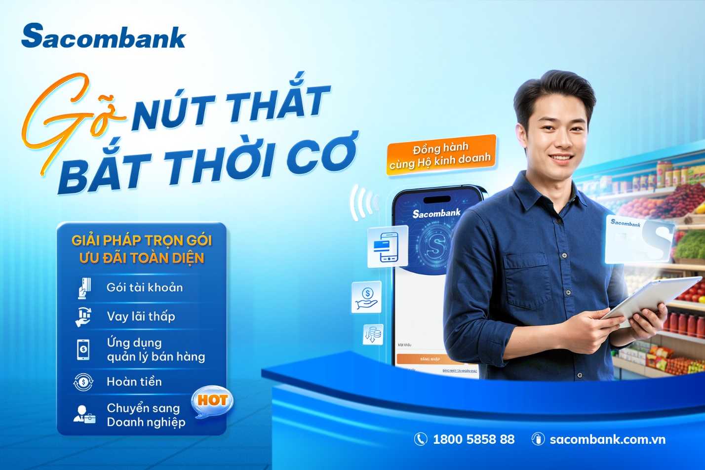 Sacombank đồng hành cùng hộ kinh doanh trong giai đoạn chuyển mình- Ảnh 2. Sacombank đồng hành cùng hộ kinh doanh trong giai đoạn chuyển mình- Ảnh 2.