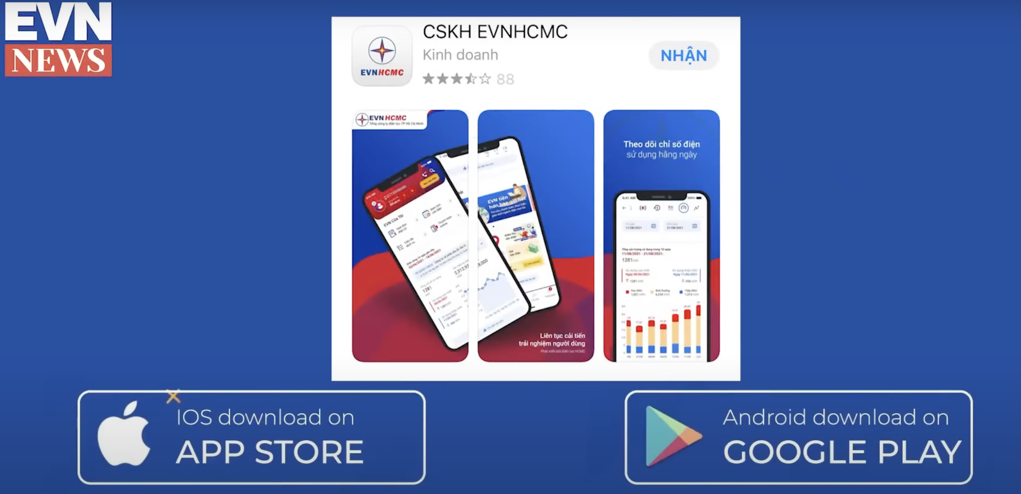 Hướng dẫn cài đặt ngưỡng cảnh báo trên app EVN để không "cháy túi" khi thanh toán tiền điện cuối tháng- Ảnh 1. Hướng dẫn cài đặt ngưỡng cảnh báo trên app EVN để không