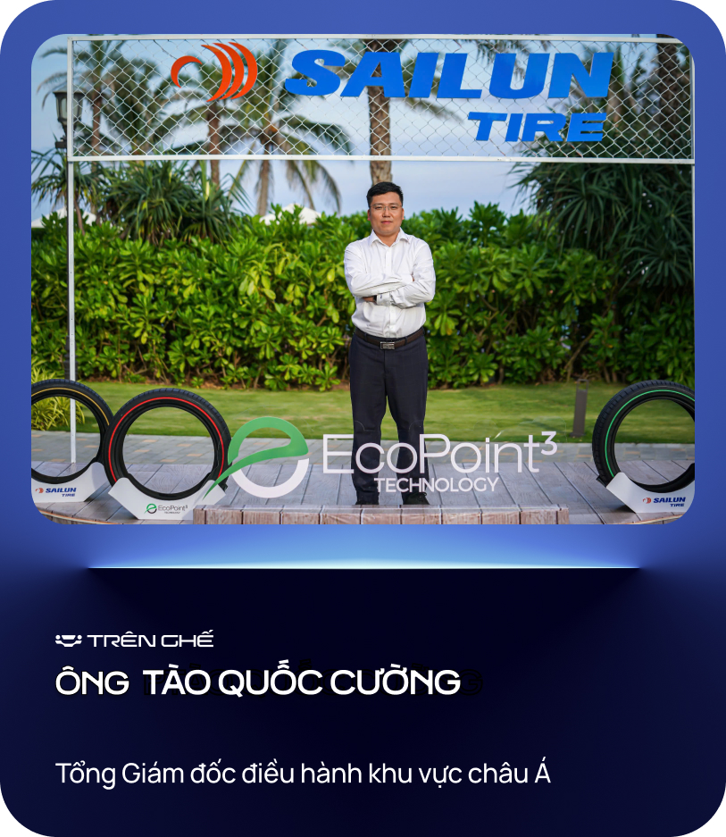 Sếp Sailun tự tin đấu Michelin, Bridgestone: ‘Cứ 10 người sẽ có 1 người dùng lốp Sailun tại Việt Nam’- Ảnh 1. Sếp Sailun tự tin đấu Michelin, Bridgestone: ‘Cứ 10 người sẽ có 1 người dùng lốp Sailun tại Việt Nam’- Ảnh 1.