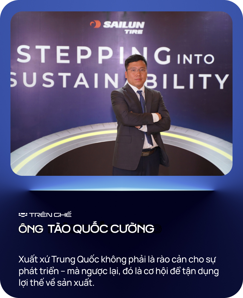 Sếp Sailun tự tin đấu Michelin, Bridgestone: ‘Cứ 10 người sẽ có 1 người dùng lốp Sailun tại Việt Nam’- Ảnh 2. Sếp Sailun tự tin đấu Michelin, Bridgestone: ‘Cứ 10 người sẽ có 1 người dùng lốp Sailun tại Việt Nam’- Ảnh 2.