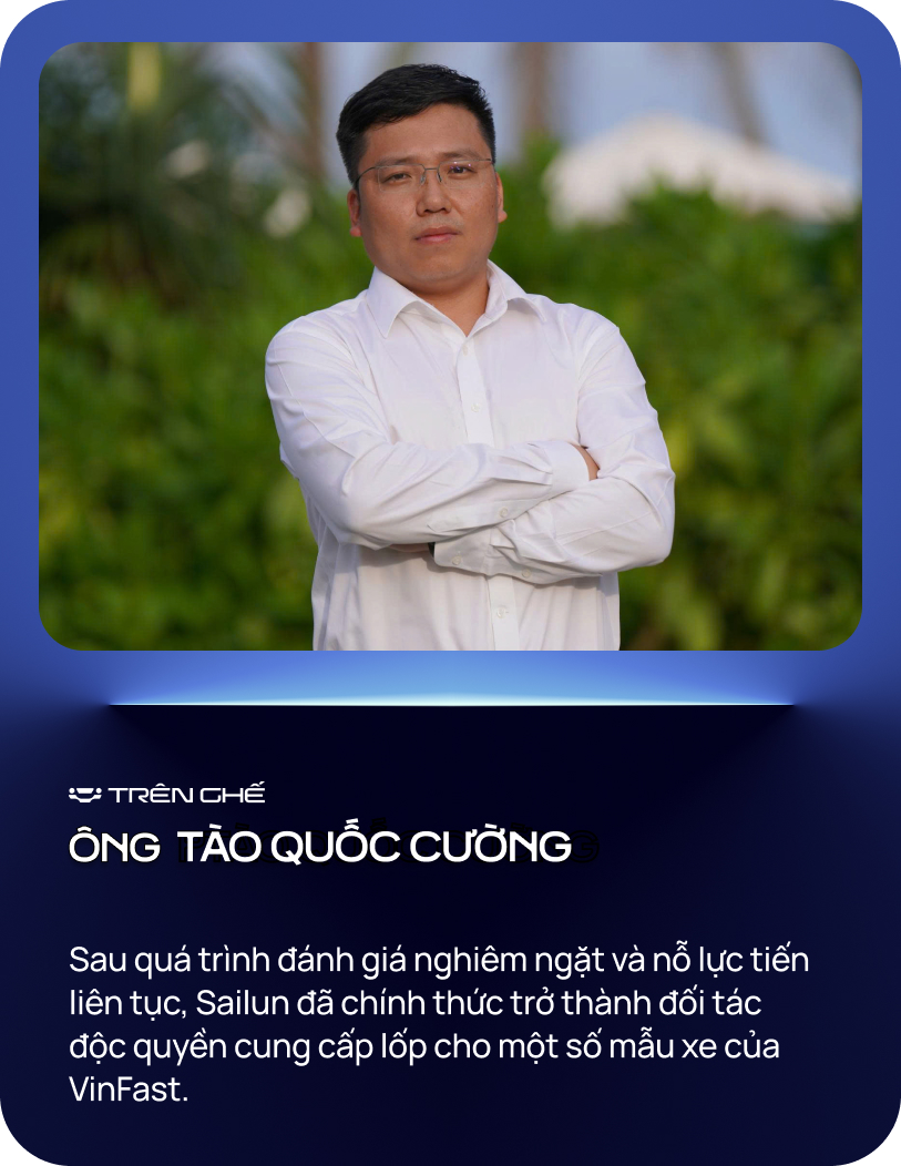 Sếp Sailun tự tin đấu Michelin, Bridgestone: ‘Cứ 10 người sẽ có 1 người dùng lốp Sailun tại Việt Nam’- Ảnh 8. Sếp Sailun tự tin đấu Michelin, Bridgestone: ‘Cứ 10 người sẽ có 1 người dùng lốp Sailun tại Việt Nam’- Ảnh 8.