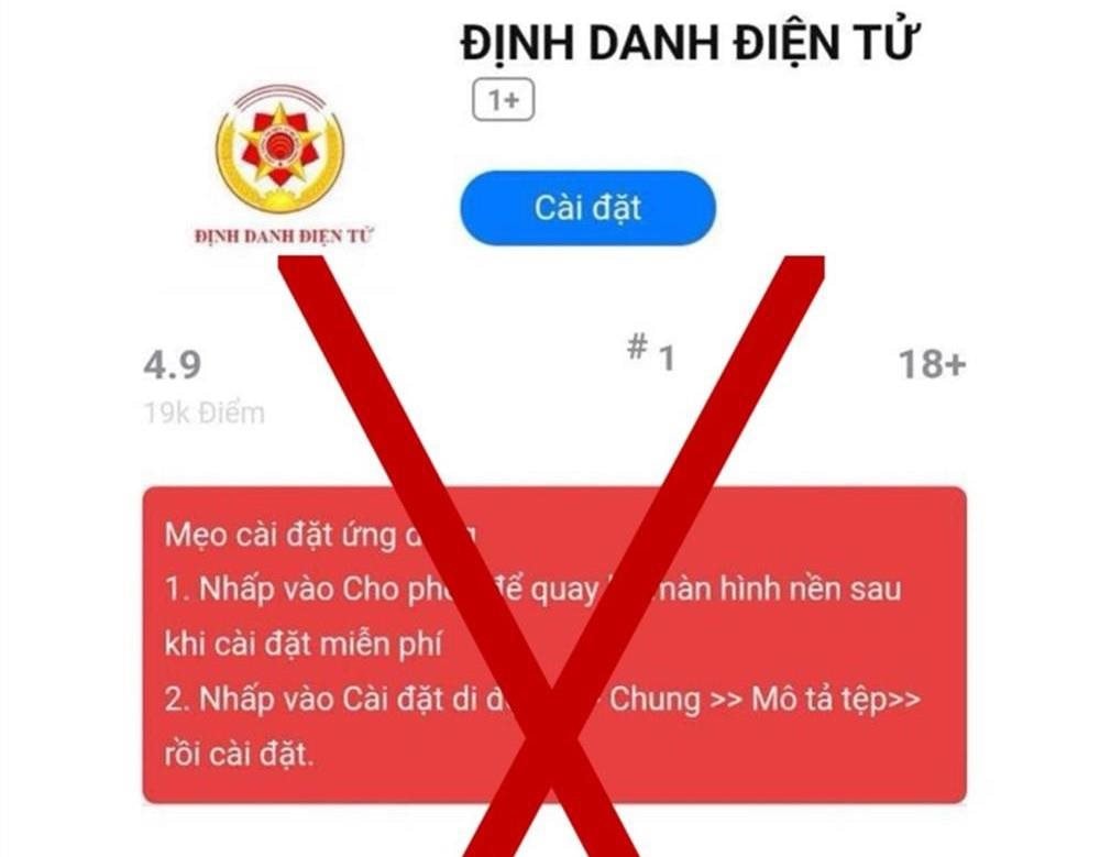 Cảnh báo lừa đảo mới nhất của Bộ Công an liên quan đến ứng dụng VNeID- Ảnh 2. Cảnh báo lừa đảo mới nhất của Bộ Công an liên quan đến ứng dụng VNeID- Ảnh 2.