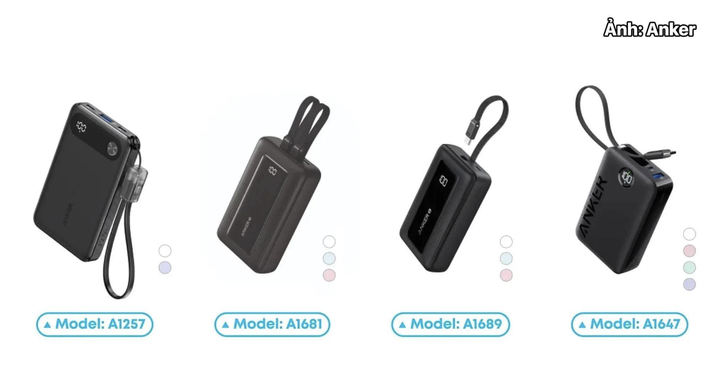 4 mẫu sạc dự phòng bị thu hồi tại Việt Nam, nhiều người đang sử dụng- Ảnh 1. 4 mẫu sạc dự phòng bị thu hồi tại Việt Nam, nhiều người đang sử dụng- Ảnh 1.