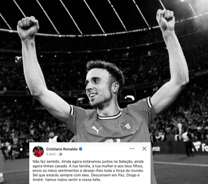 Ronaldo ở đâu khi đám tang Diogo Jota diễn ra?- Ảnh 2. Ronaldo ở đâu khi đám tang Diogo Jota diễn ra?- Ảnh 2.