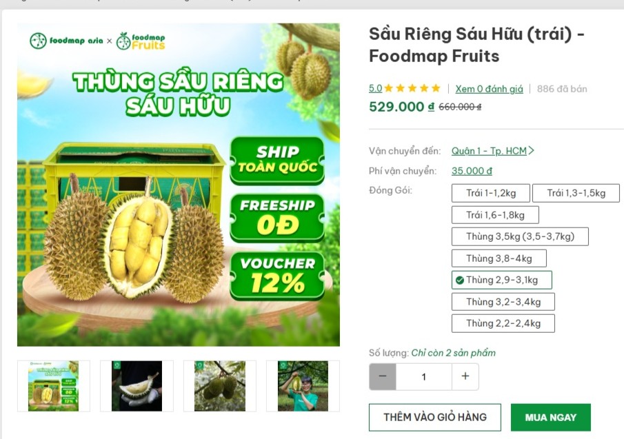 Sầu riêng giống cổ Chuồng Bò, Sáu Hữu bất ngờ được chuộng- Ảnh 2. Sầu riêng giống cổ Chuồng Bò, Sáu Hữu bất ngờ được chuộng- Ảnh 2.