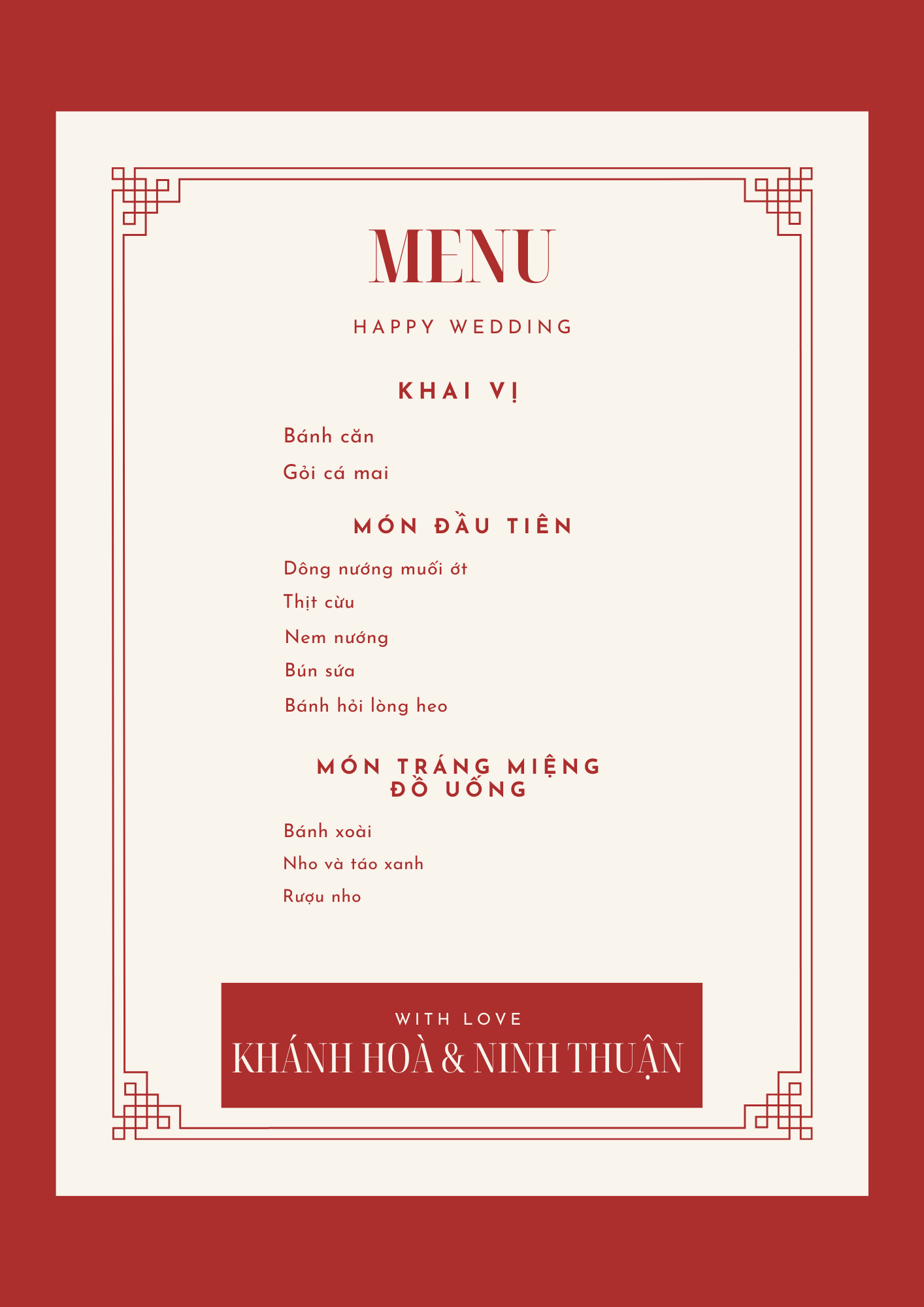 Khi 2 tỉnh về 1 nhà, menu cỗ cưới có sự thay đổi lớn: Khi vải thiều và bánh mì que chung mâm, tinh hoa!- Ảnh 11.