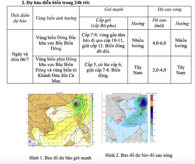 Bão số 2 mạnh lên cấp 11, giật cấp 13 trên Biển Đông, cảnh báo sóng lớn và gió mạnh nguy hiểm- Ảnh 1.