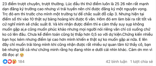 Nữ sinh Hà Nội day dứt khi chứng kiến điều này sau kỳ thi vào lớp 10: Đôi khi bước lùi cần thiết để bước tiếp vững vàng- Ảnh 1. Nữ sinh Hà Nội day dứt khi chứng kiến điều này sau kỳ thi vào lớp 10: Đôi khi bước lùi cần thiết để bước tiếp vững vàng- Ảnh 1.