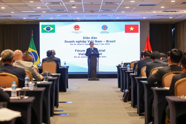 Thủ tướng kêu gọi doanh nghiệp Việt Nam – Brazil hiện thực hóa hàng loạt định hướng mới trong hợp tác kinh tế- Ảnh 5. Thủ tướng kêu gọi doanh nghiệp Việt Nam – Brazil hiện thực hóa hàng loạt định hướng mới trong hợp tác kinh tế- Ảnh 5.