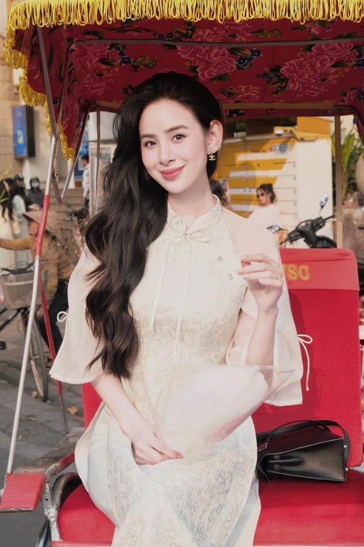 Nhan sắc của 'Kim Tae Hee Việt Nam' vừa trở thành nàng dâu hào môn- Ảnh 3.