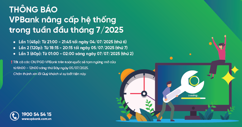 Ngân hàng thông báo khẩn về đợt nâng cấp nhiều ngày tới hàng triệu khách hàng: Chú ý!- Ảnh 1. Ngân hàng thông báo khẩn về đợt nâng cấp nhiều ngày tới hàng triệu khách hàng: Chú ý!- Ảnh 1.