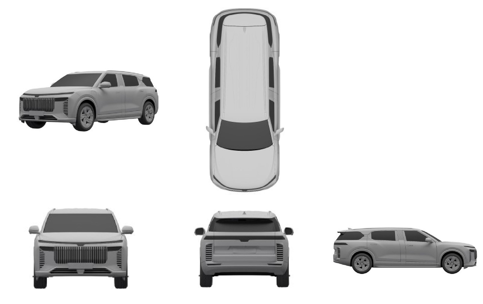 SUV VinFast mới giống VF 9 có bản thiết kế rõ nét mọi góc cạnh: Mặt khác hoàn toàn 'xe gốc', người Việt tham gia 'tạo hình'- Ảnh 2. SUV VinFast mới giống VF 9 có bản thiết kế rõ nét mọi góc cạnh: Mặt khác hoàn toàn 'xe gốc', người Việt tham gia 'tạo hình'- Ảnh 2.