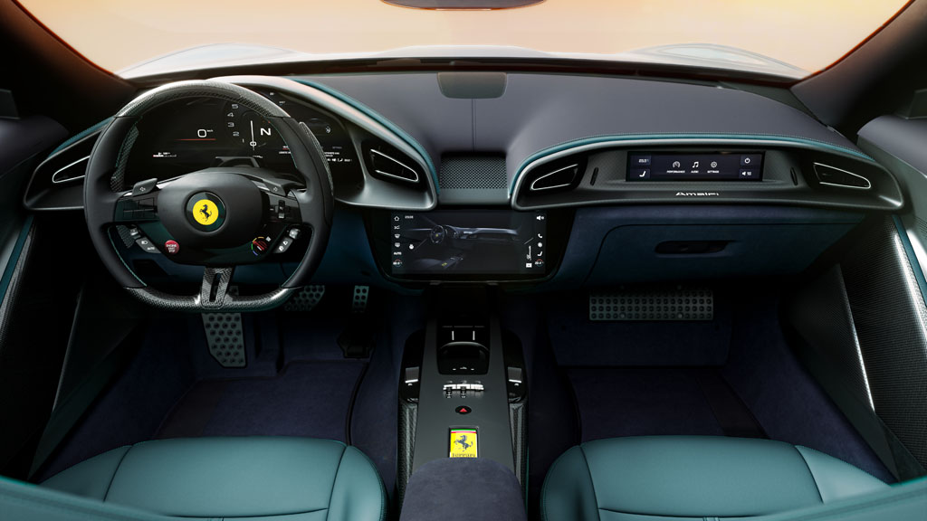 Các hãng đua nhau bỏ hết nút bấm vật lý thì Ferrari làm ngược lại trên siêu xe vừa ra mắt- Ảnh 2. Các hãng đua nhau bỏ hết nút bấm vật lý thì Ferrari làm ngược lại trên siêu xe vừa ra mắt- Ảnh 2.