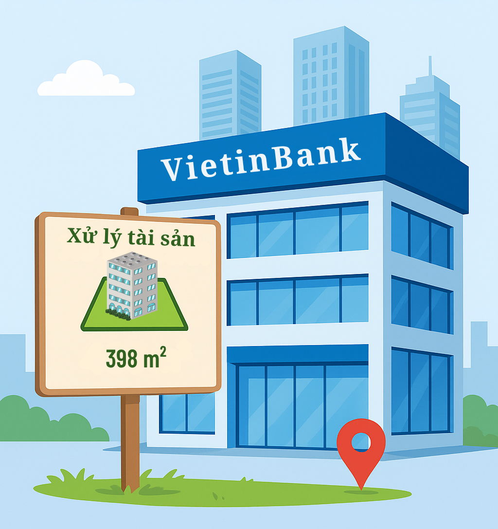 VietinBank AMC rao bán lô đất rộng 400 m2 nằm tại phường trung tâm TP.HCM- Ảnh 1. VietinBank AMC rao bán lô đất rộng 400 m2 nằm tại phường trung tâm TP.HCM- Ảnh 1.