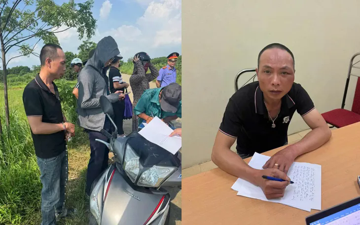 Bắt giữ, thực nghiệm hiện trường với Lê Xuân Hải- Ảnh 1. Bắt giữ, thực nghiệm hiện trường với Lê Xuân Hải- Ảnh 1.