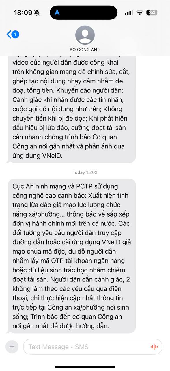Bộ Công an cảnh báo khẩn hành vi lừa đảo giả mạo cơ quan phường xã sau sáp nhập, thấy một dấu hiệu phải trình báo ngay!- Ảnh 1. Bộ Công an cảnh báo khẩn hành vi lừa đảo giả mạo cơ quan phường xã sau sáp nhập, thấy một dấu hiệu phải trình báo ngay!- Ảnh 1.