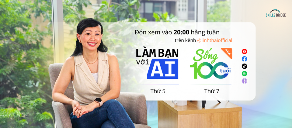 3 năm kể từ lần cuối ngồi ghế nóng Shark Tank Việt Nam, Shark Linh giờ ra sao: Mở công ty bán khóa học AI, lập kênh Youtube với nhiều nội dung 'chữa lành'- Ảnh 2. 3 năm kể từ lần cuối ngồi ghế nóng Shark Tank Việt Nam, Shark Linh giờ ra sao: Mở công ty bán khóa học AI, lập kênh Youtube với nhiều nội dung 'chữa lành'- Ảnh 2.