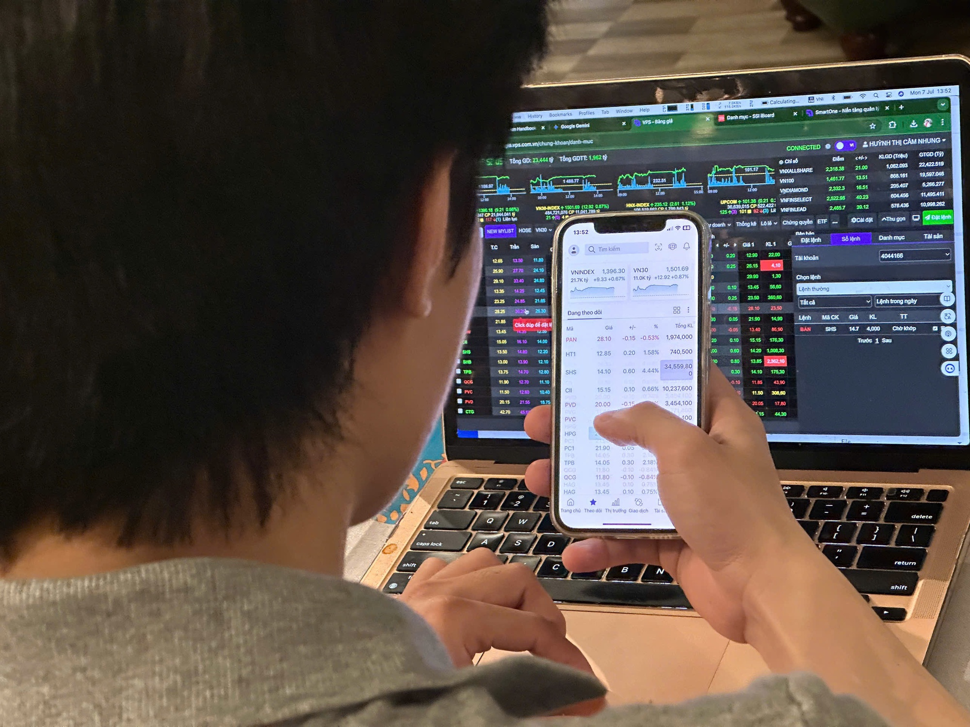 Tiền ồ ạt vào chứng khoán, VN-Index vượt 1.400 điểm sau 3 năm- Ảnh 2. Tiền ồ ạt vào chứng khoán, VN-Index vượt 1.400 điểm sau 3 năm- Ảnh 2.