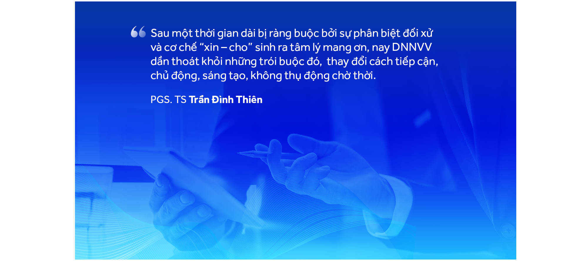 PGS. TS Trần Đình Thiên: Nghị quyết 68 xóa sổ xin - cho, DNNVV Việt Nam lột xác dù bị “trói” trong tư duy nhỏ - yếu - tự ti suốt 40 năm- Ảnh 2. PGS. TS Trần Đình Thiên: Nghị quyết 68 xóa sổ xin - cho, DNNVV Việt Nam lột xác dù bị “trói” trong tư duy nhỏ - yếu - tự ti suốt 40 năm- Ảnh 2.