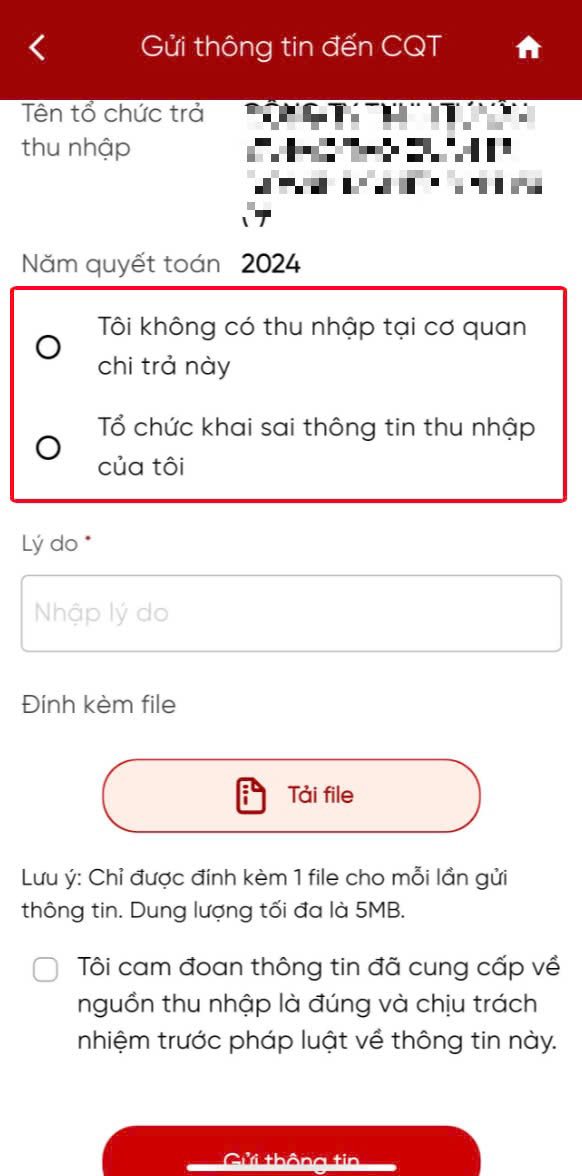 Xuất hiện thu nhập từ doanh nghiệp "không quen biết" trên eTax Mobile, người dân cần làm gì: Cục Thuế hướng dẫn chi tiết cách xử lý- Ảnh 2. Xuất hiện thu nhập từ doanh nghiệp