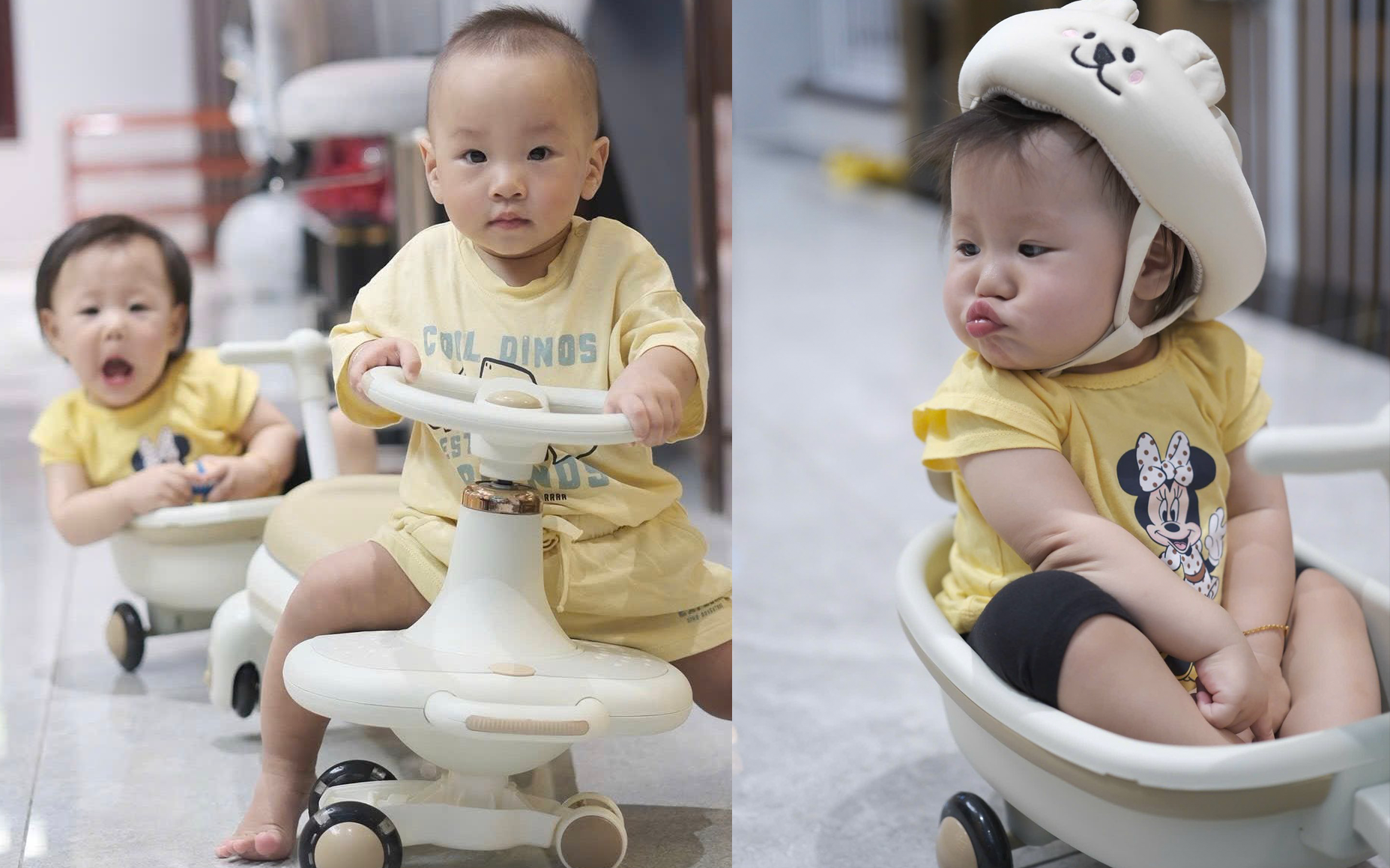 Hai nhóc tỳ nhà Phương Oanh - shark Bình khiến dân mạng cười ngất: Người thì nghiêm túc, người thì lầy hết nấc- Ảnh 1. Hai nhóc tỳ nhà Phương Oanh - shark Bình khiến dân mạng cười ngất: Người thì nghiêm túc, người thì lầy hết nấc- Ảnh 1.