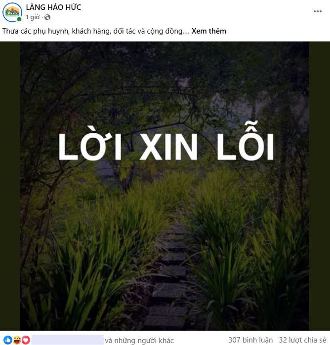 Vũ Đức Thành - chồng MC Minh Trang xin lỗi vì cách cư xử với phụ huynh Làng Háo Hức- Ảnh 2. Vũ Đức Thành - chồng MC Minh Trang xin lỗi vì cách cư xử với phụ huynh Làng Háo Hức- Ảnh 2.