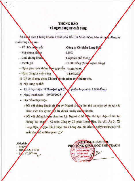 Cảnh báo văn bản giả mạo chốt quyền cổ tức do tài khoản “Người Hải Phòng” đăng tải trên 1 trang web- Ảnh 1.