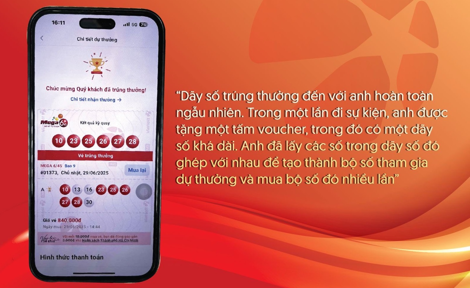 Ngỡ ngàng kỷ lục độc đắc 127 tỷ đồng Vietlott: Khách luận số từ 1 tờ voucher, đánh đi đánh lại nhiều lần- Ảnh 1. Ngỡ ngàng kỷ lục độc đắc 127 tỷ đồng Vietlott: Khách luận số từ 1 tờ voucher, đánh đi đánh lại nhiều lần- Ảnh 1.