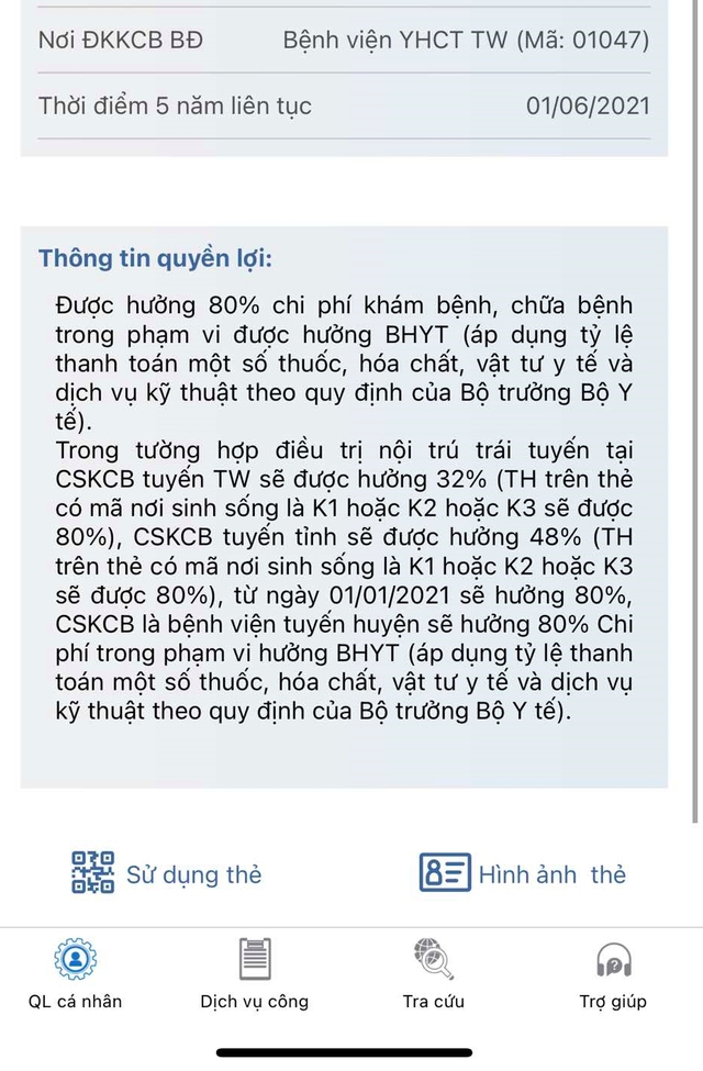 Chú ý: Xem dãy số này trên thẻ bảo hiểm y tế để biết mức hưởng, khu vực sinh sống- Ảnh 2. Chú ý: Xem dãy số này trên thẻ bảo hiểm y tế để biết mức hưởng, khu vực sinh sống- Ảnh 2.