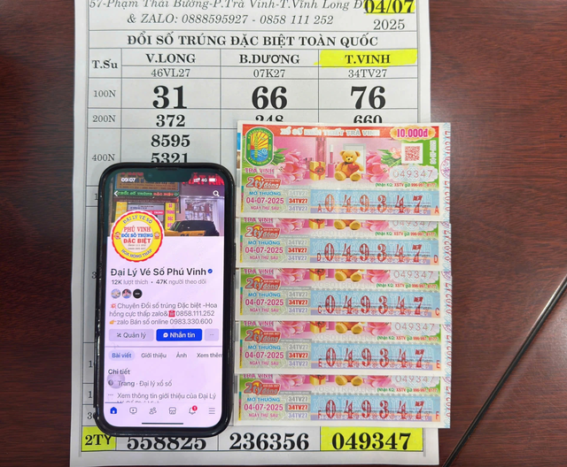 Trúng số 10 tỷ đồng, người đàn ông ở Vĩnh Long nhờ 6 người họ hàng đến làm một việc để đảm bảo an toàn- Ảnh 1.