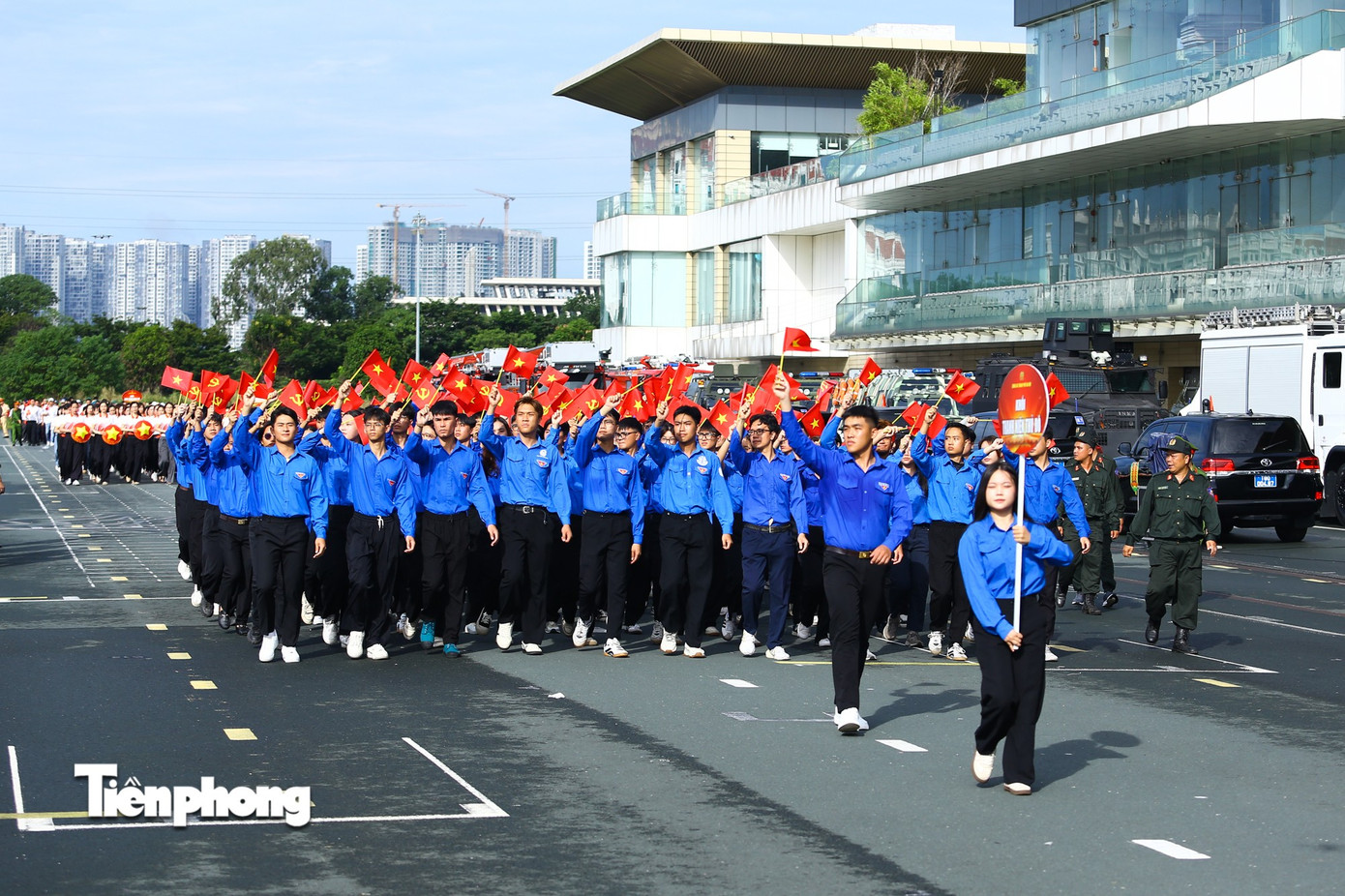 Công an Hà Nội hợp luyện diễu binh, diễu hành cho Ngày hội vì Thủ đô bình yên- Ảnh 9. Công an Hà Nội hợp luyện diễu binh, diễu hành cho Ngày hội vì Thủ đô bình yên- Ảnh 9.