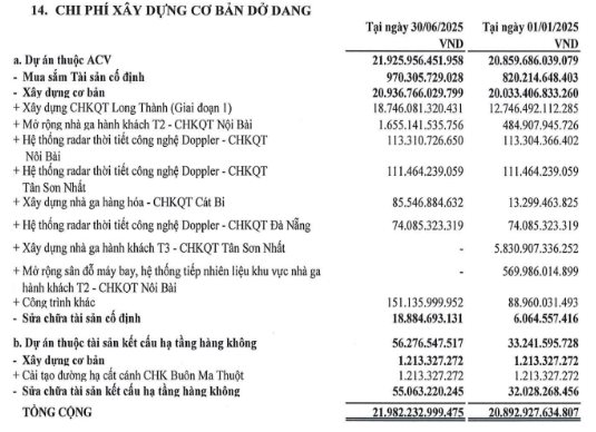 'Ông trùm' hàng không Việt Nam: Lợi nhuận quý 2/2025 giảm 20%, giải ngân 18.746 tỷ cho sân bay Long Thành- Ảnh 2. 'Ông trùm' hàng không Việt Nam: Lợi nhuận quý 2/2025 giảm 20%, giải ngân 18.746 tỷ cho sân bay Long Thành- Ảnh 2.