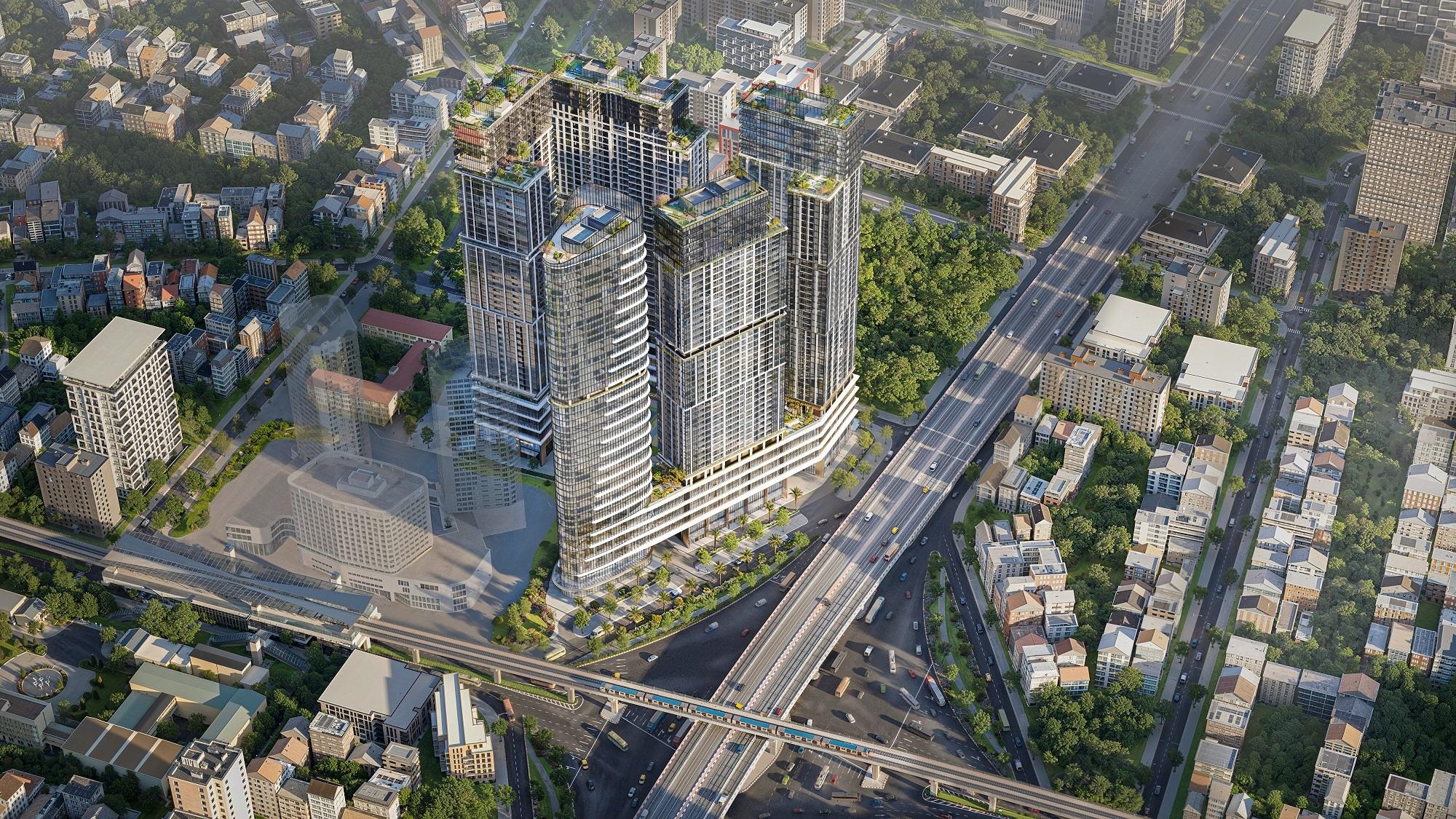 Sun Group Cầu Giấy đưa triết lý “Ngũ Phúc” vào kiến trúc đô thị hiện đại- Ảnh 3. Sun Group Cầu Giấy đưa triết lý “Ngũ Phúc” vào kiến trúc đô thị hiện đại- Ảnh 3.