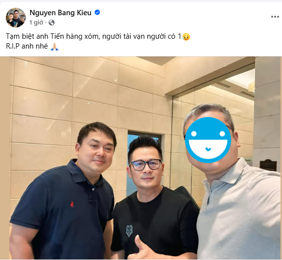 Loạt sếp lớn, nghệ sĩ, người hâm mộ gửi lời tiếc thương đến ông Hoàng Nam Tiến: "Hẹn gặp anh ở 1 kiếp khác..."- Ảnh 2. Loạt sếp lớn, nghệ sĩ, người hâm mộ gửi lời tiếc thương đến ông Hoàng Nam Tiến: "Hẹn gặp anh ở 1 kiếp khác..."- Ảnh 2.