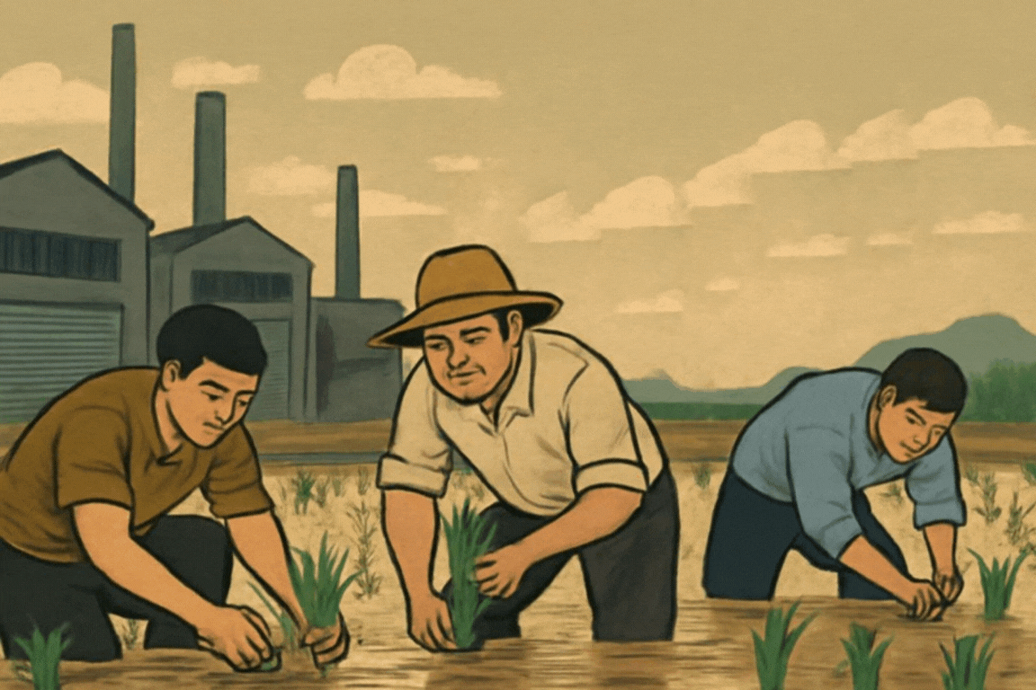 “Phú quý giật lùi”: Hàng triệu người ở nền kinh tế số 1 ĐNÁ “đổi đời” nhờ sản xuất đồ phục vụ người Mỹ, giờ đây không ít chọn cách quay về trồng lúa để mưu sinh- Ảnh 1. “Phú quý giật lùi”: Hàng triệu người ở nền kinh tế số 1 ĐNÁ “đổi đời” nhờ sản xuất đồ phục vụ người Mỹ, giờ đây không ít chọn cách quay về trồng lúa để mưu sinh- Ảnh 1.