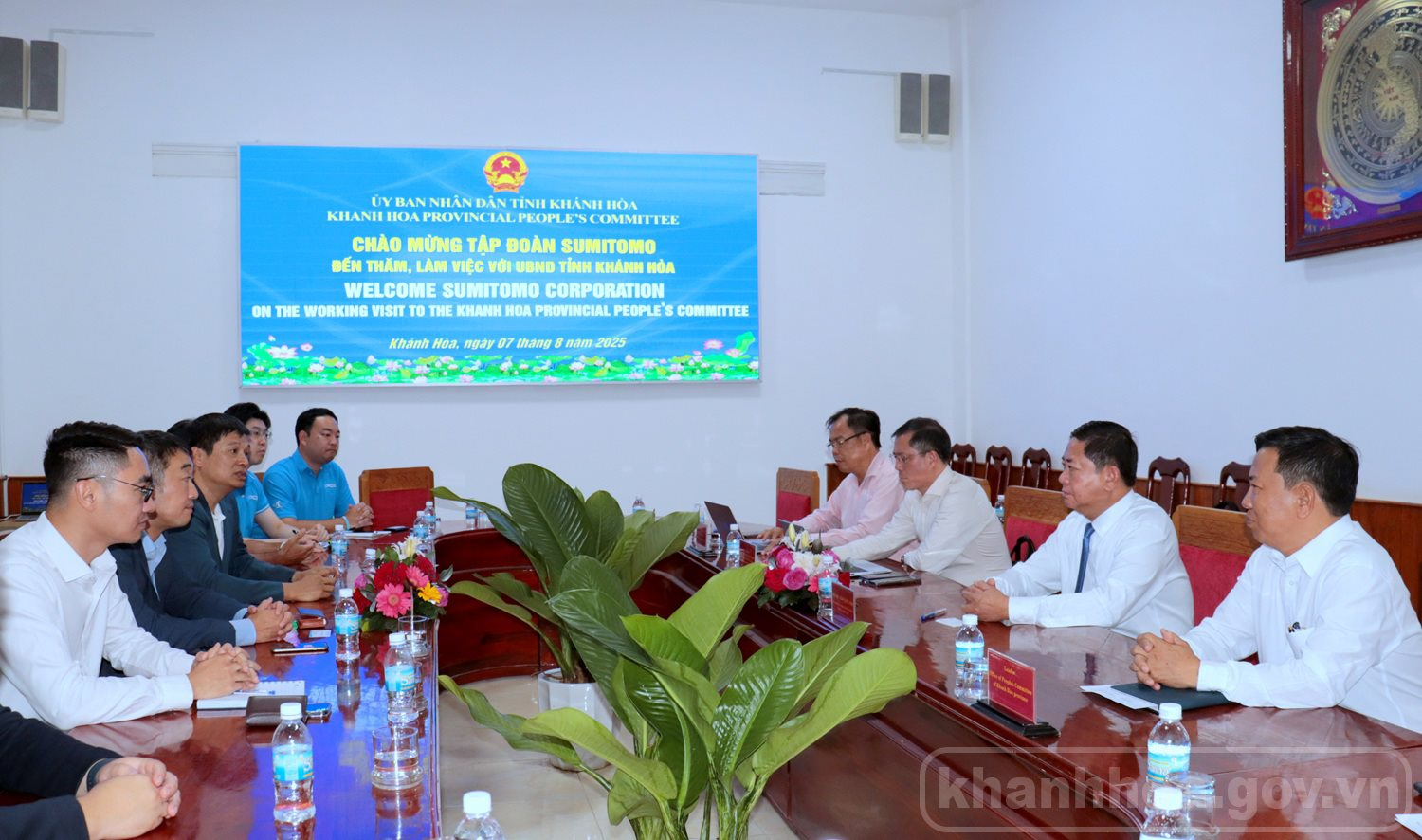 'Ông lớn' Nhật Bản Sumitomo muốn đầu tư nhà máy điện khí LNG Vân Phong 2 và các dự án điện gió ngoài khơi tại tỉnh Khánh Hòa- Ảnh 1. 'Ông lớn' Nhật Bản Sumitomo muốn đầu tư nhà máy điện khí LNG Vân Phong 2 và các dự án điện gió ngoài khơi tại tỉnh Khánh Hòa- Ảnh 1.