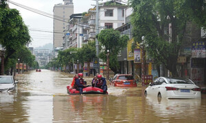 Lũ quét, sạt lở đất ở Trung Quốc, 13 thiệt mạng và 30 người mất tích- Ảnh 5. Lũ quét, sạt lở đất ở Trung Quốc, 13 thiệt mạng và 30 người mất tích- Ảnh 5.