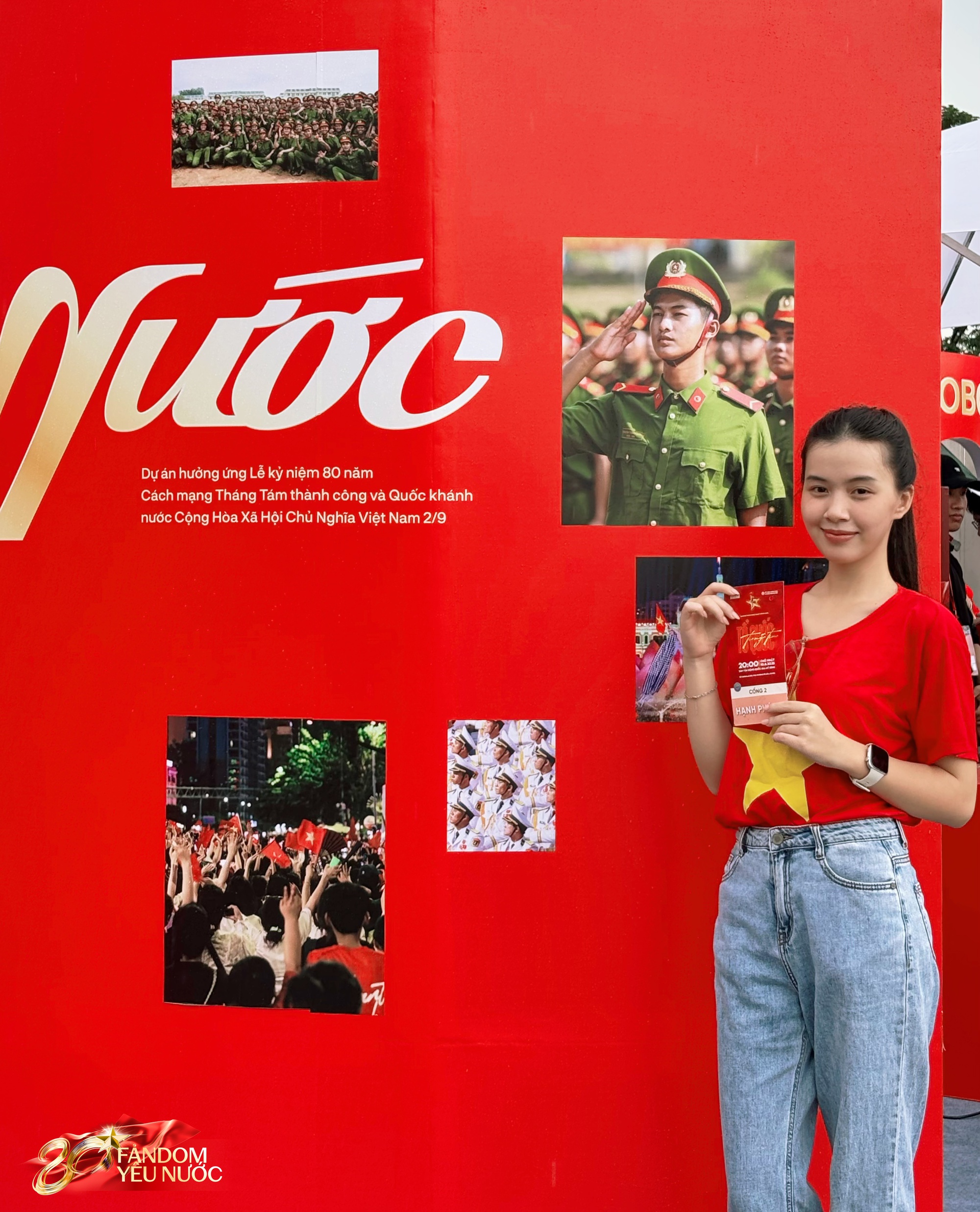 Ùn ùn kéo đến Booth Fandom Yêu Nước tại SVĐ Mỹ Đình, săn bằng được combo khăn - túi - áo hot nhất lúc này- Ảnh 11.