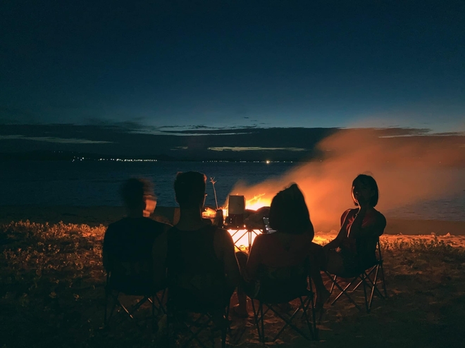 Hòn đảo hoang sơ thuộc tỉnh miền Trung, du khách nhận xét: "Ngỡ ngàng vì nước biển quá xanh!"- Ảnh 14.