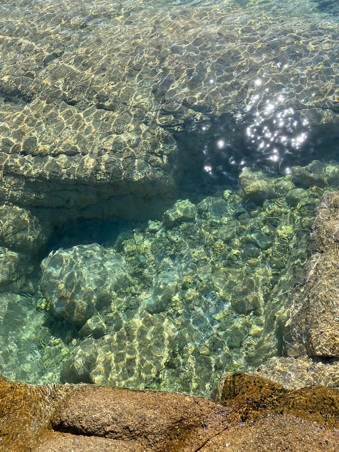 Hòn đảo hoang sơ thuộc tỉnh miền Trung, du khách nhận xét: "Ngỡ ngàng vì nước biển quá xanh!"- Ảnh 10.