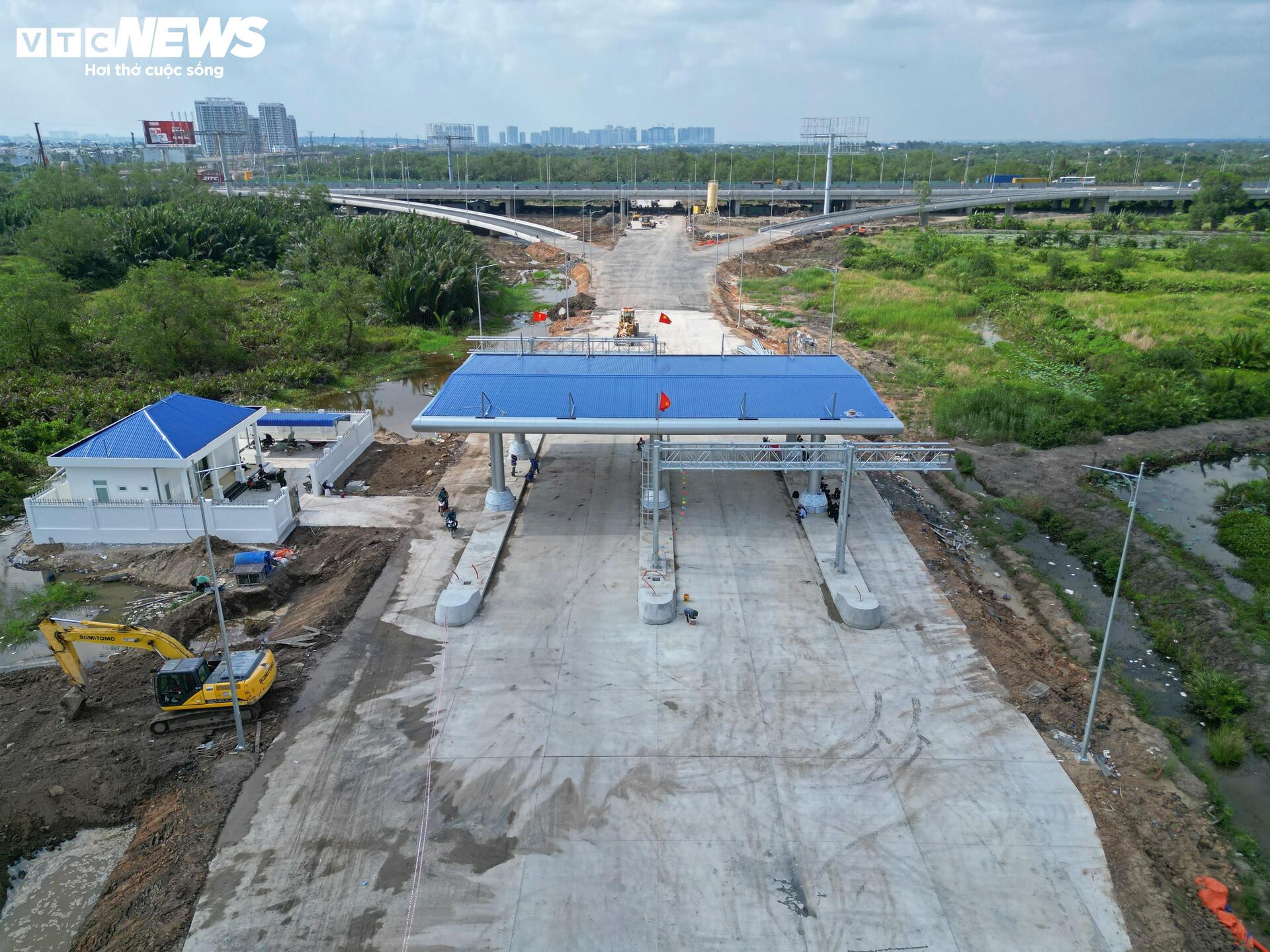 Nút giao Vành đai 3 với cao tốc TP.HCM - Long Thành trước ngày thông xe- Ảnh 2.