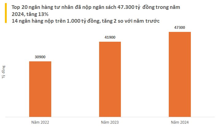 Công bố 20 Ngân hàng tư nhân nộp ngân sách lớn nhất Việt Nam- Ảnh 4.