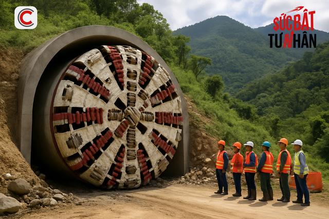 Trúng thầu 245 km hầm, trị giá 10 tỷ USD, 'Vua đào hầm' Đèo Cả rốt ráo đưa kỹ sư sang Trung Quốc học tập, quyết tâm triển khai máy khoan hầm 'thần tốc' ở Việt Nam- Ảnh 1.